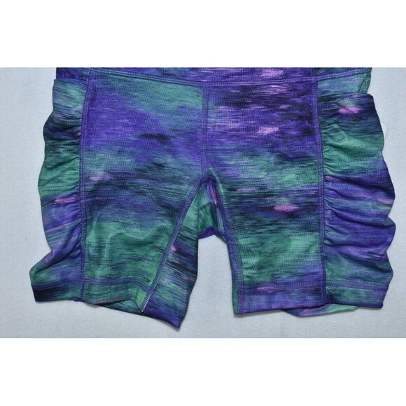 Lululemon Womens Rio Nights Multi Speed Track 6” Short Biker Shorts Size 4 - Picture 3 of 9